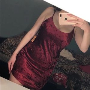 NWT Forever 21 Velvet Dress